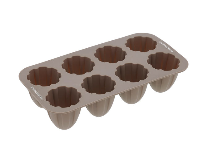 Flødebolleform Kuppel Latte Silikone - 6 stk