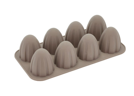 Flødebolleform Kuppel Latte Silikone - 6 stk