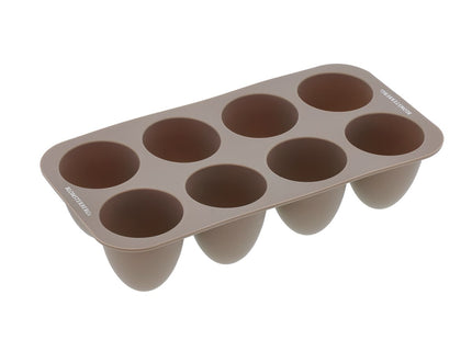 Flødebolleform Classic Latte Silikone - 6 stk