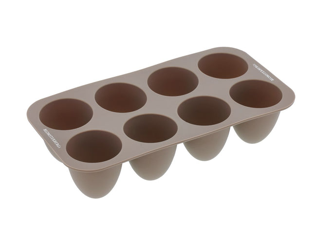 Flødebolleform Classic Latte Silikone - 6 stk