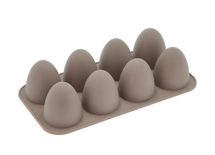 Flødebolleform Classic Latte Silikone - 6 stk