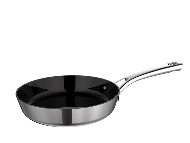 Stegepande keramisk non-stick Divette 24 cm Rustfrit stål - 6 stk