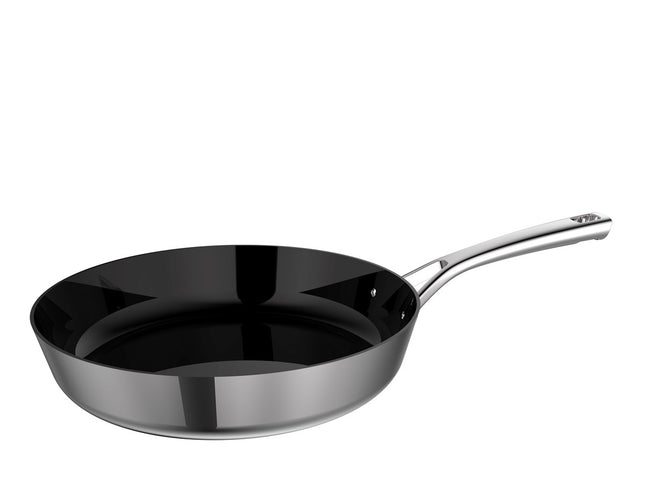 Stegepande keramisk non-stick Divette 28 cm Rustfrit stål - 6 stk