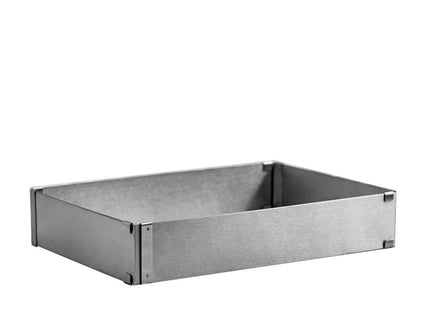 Justerbar kageramme 28 x 18 x 5 cm Stål - 6 stk