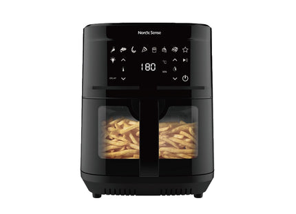 Airfryer 2000 watt 9 liter Sort
