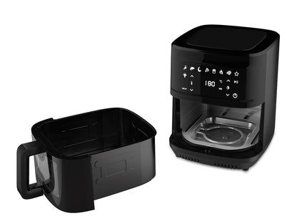 Airfryer 2000 watt 9 liter Sort