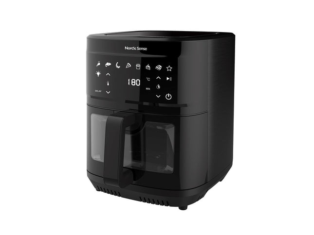 Airfryer 2000 watt 9 liter Sort