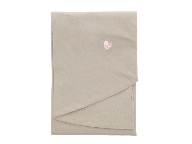 Juledug dia180 Christmas Hearts Embroidery Rose - 2 stk