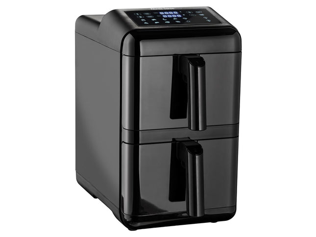 Airfryer double stack 2900 watt 11,6 liter Sort