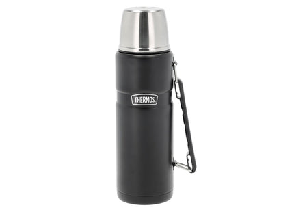 Termoflaske Stainless King 1,2 liter Sort Rustfrit stål - 4 stk