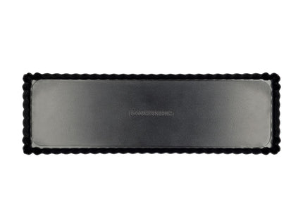 Tærteform rektangulær 35 x 11 x 2,6 cm Dark Grey - 6 stk
