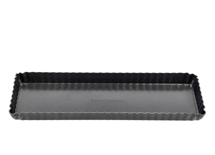 Tærteform rektangulær 35 x 11 x 2,6 cm Dark Grey - 6 stk