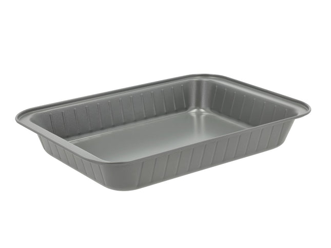 Bradepande Line 37,3 x 25,5 x 6 cm Grå Carbon steel - 6 stk