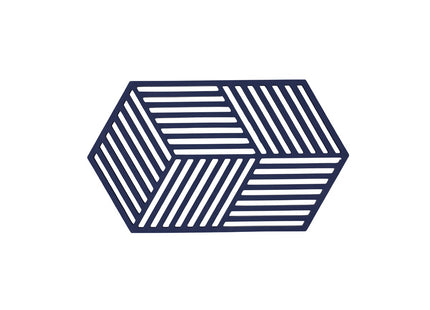 Bordskåner Hexagon Midnight L24 - 6 stk
