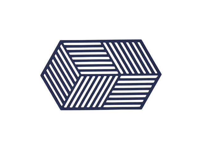 Bordskåner Hexagon Midnight L24 - 6 stk
