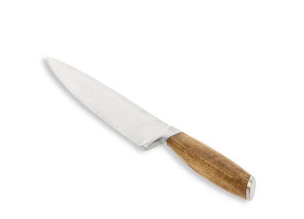 Kokkekniv 33 cm Rustfrit stål/Akacie - 6 stk