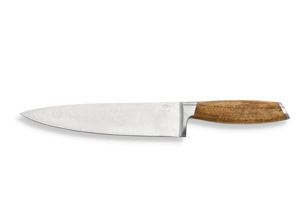 Kokkekniv 33 cm Rustfrit stål/Akacie - 6 stk