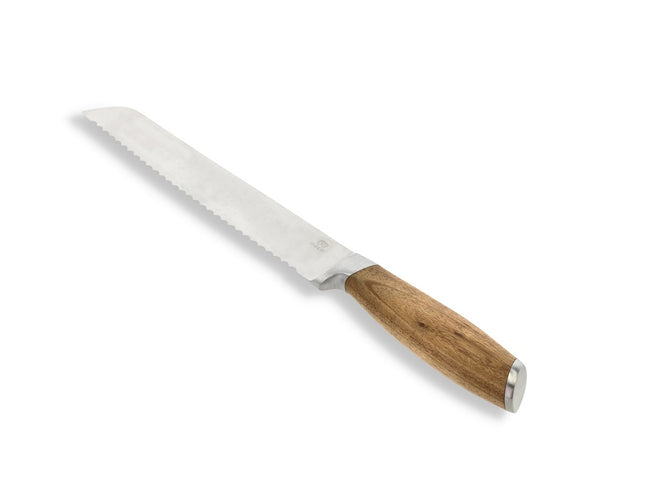 Brødkniv 33 cm Rustfrit stål/Akacie - 6 stk