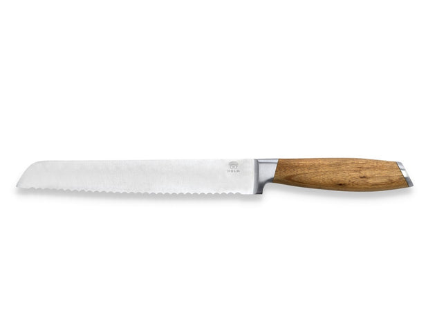 Brødkniv 33 cm Rustfrit stål/Akacie - 6 stk