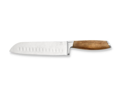 Santokukniv 31 cm Rustfrit stål/Akacie - 6 stk