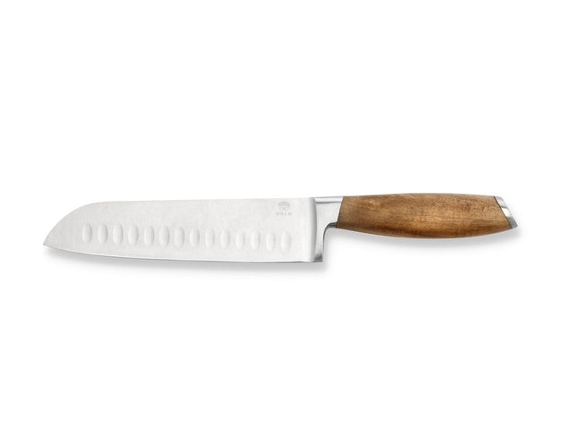 Santokukniv 31 cm Rustfrit stål/Akacie - 6 stk