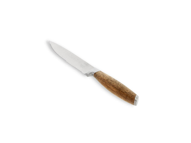 Universalkniv 24 cm Rustfrit stål/Akacie - 6 stk
