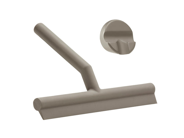 Skraber m. holder Solo Taupe - 6 stk