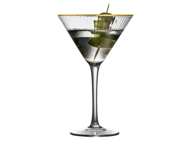 Martiniglas Palermo Gold 25 cl 4 stk. - 4 pakker