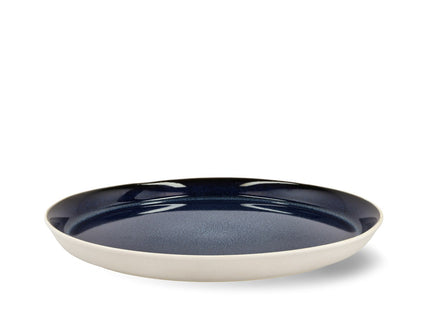 Tallerken Gastro 27 cm Hvid/Mørkeblå