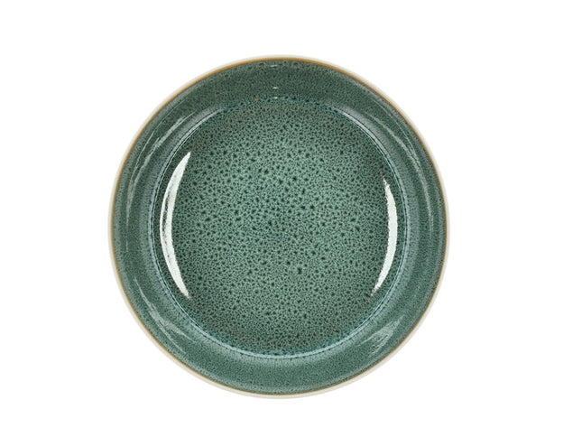 Suppeskål Gastro 18 cm Hvid/Grøn - 6 stk
