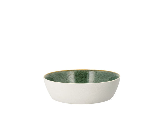 Suppeskål Gastro 18 cm Hvid/Grøn - 6 stk