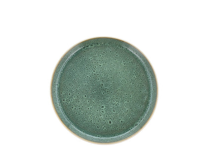 Tallerken Gastro 21 cm Hvid/Grøn - 6 stk