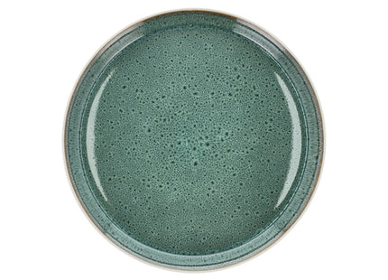 Tallerken Gastro 27 cm Hvid/Grøn - 6 stk