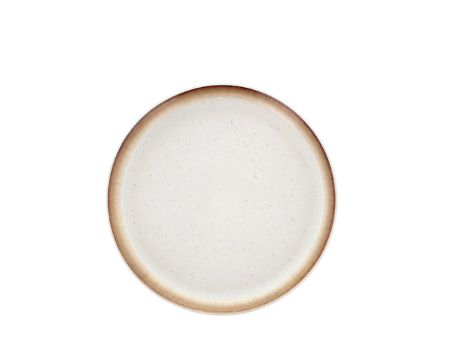 Tallerken Gastro 21 cm Hvid/Creme - 6 stk