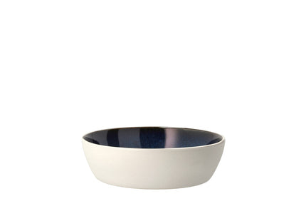 Suppeskål Gastro 18 cm Hvid/Mørkeblå - 6 stk