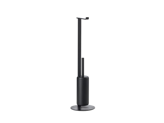 Fritst. toiletrulleh. m børste Rim 74 cm Black - 2 stk