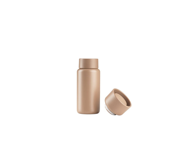 Termokop med to låg Singles 400 ml Camel - 4 stk