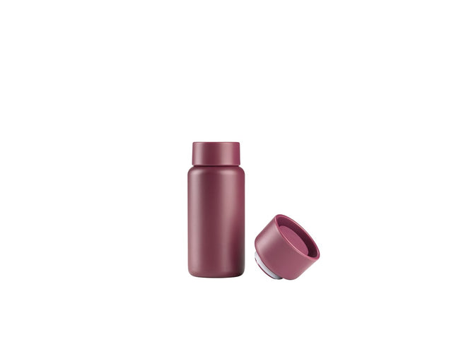 Termokop med to låg Singles 400 ml Mulberry - 4 stk