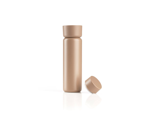 Termokop med to låg Singles 650 ml Camel - 4 stk