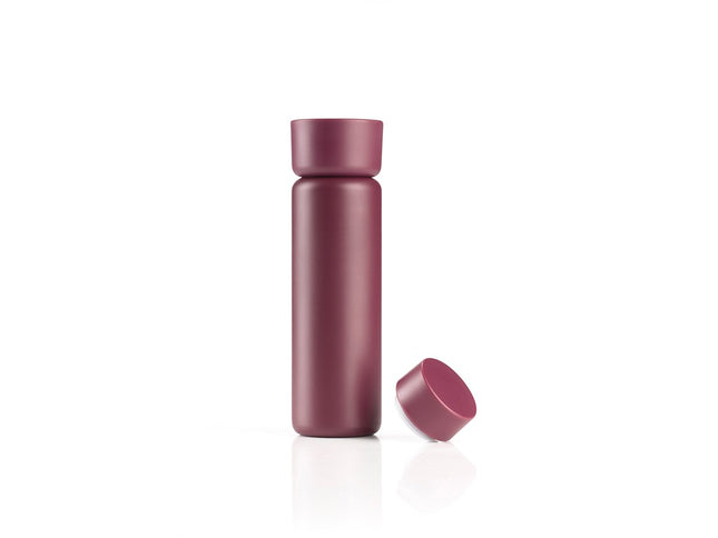 Termokop med to låg Singles 650 ml Mulberry - 4 stk