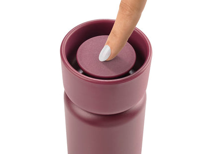 Termokop med to låg Singles 650 ml Mulberry - 4 stk