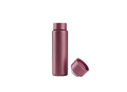 Termokop med to låg Singles 650 ml Mulberry - 4 stk