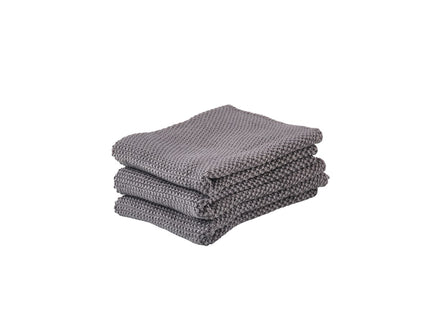 Karklud 3 stk. Grey - 6 sæt