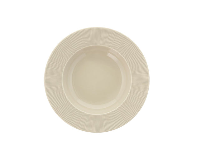 Colormix Dyb tallerken 23 cm Sand - 6 stk