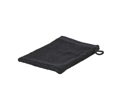 Vaskehandske Sauna Black - 6 stk