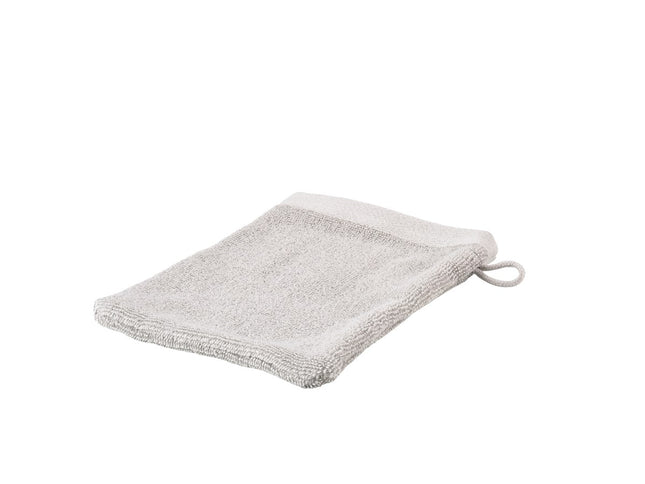 Vaskehandske Sauna Soft Grey - 6 stk