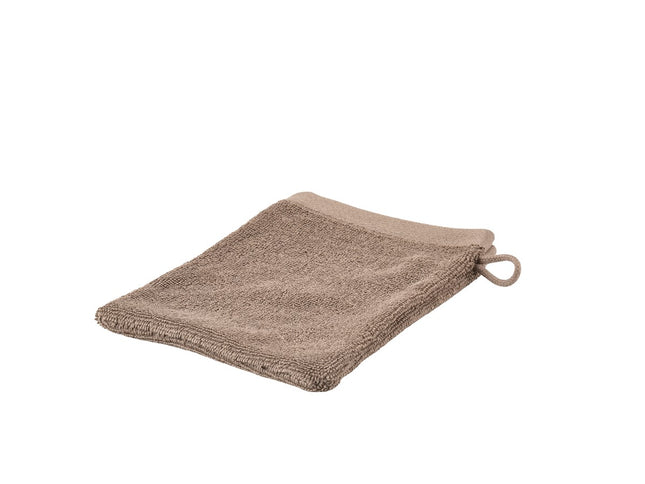 Vaskehandske Sauna Taupe - 6 stk