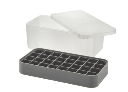 Isterningbakke m/låg 23,3 x 12,2 x 11,4 cm PP/Silikone - 6 stk