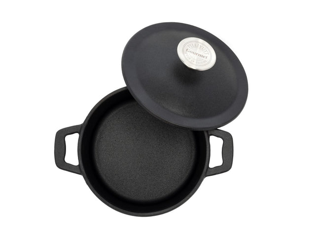 Gryde Garonne Mini 15 cm 0,7 liter Støbejern - 4 stk