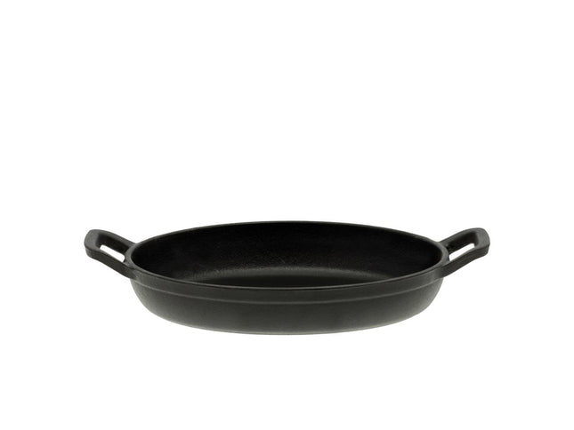 Pande med 2 greb oval Garonne Mini 17,5x11,5x3cm Støbejern - 8 stk